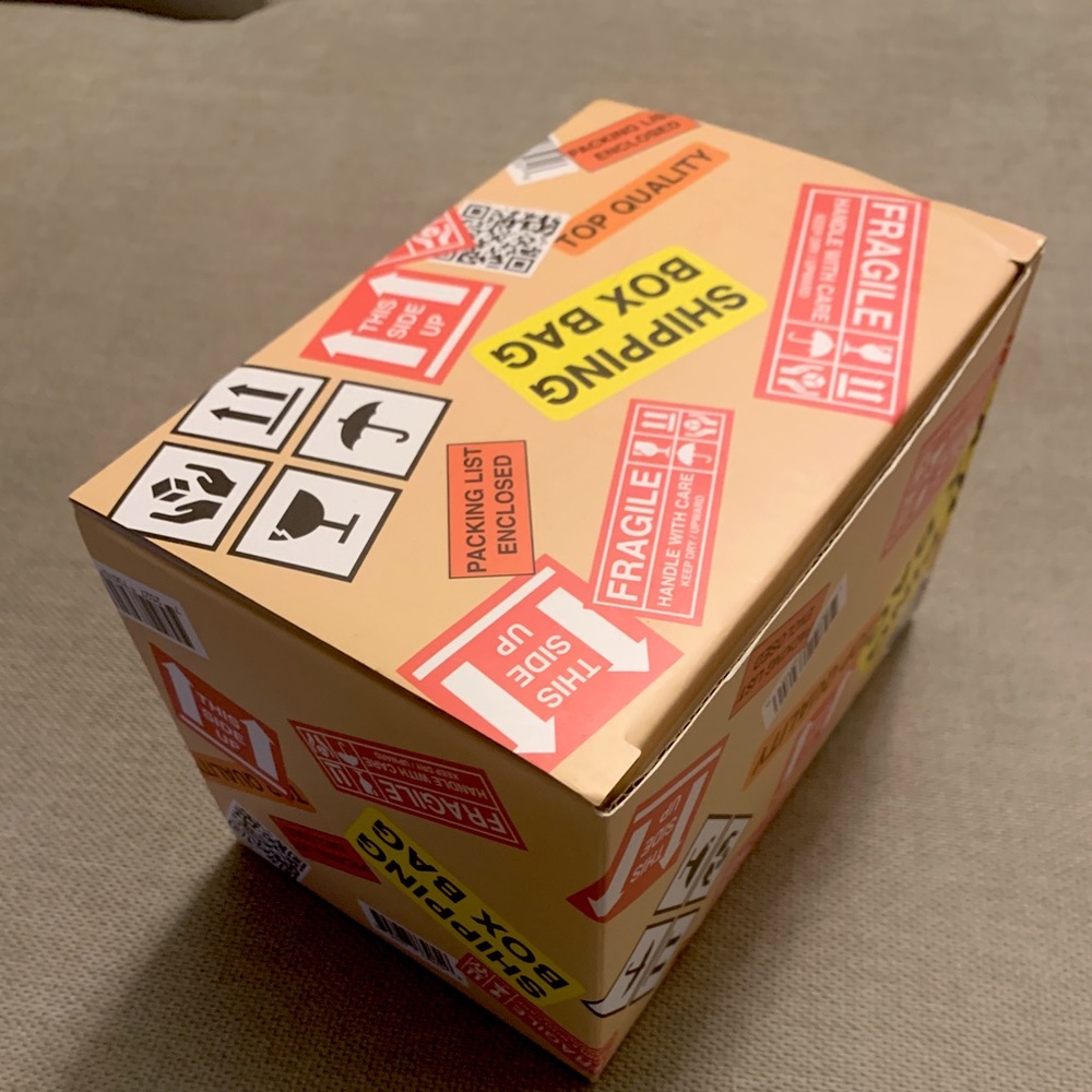 ‘Shipping Box Bag,’ First Edition, Nikolas Bentel. Vegan. LE 1/100. New in Box.